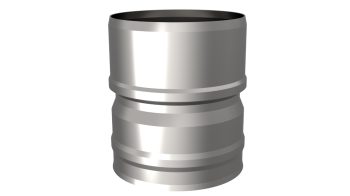 Переходник ф 115х120, AISI 439/1,0мм, h=130мм